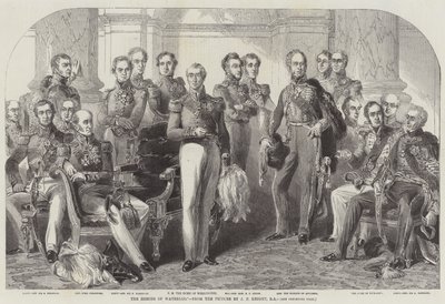 Gli eroi di Waterloo da John Prescott Knight