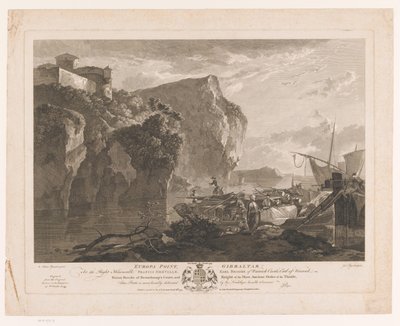 Veduta di Europa Point, Gibilterra da John Pye (I)
