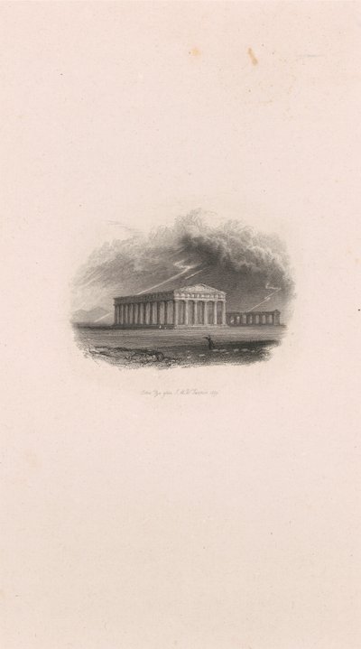 Paestum (vignetta) da John Pye