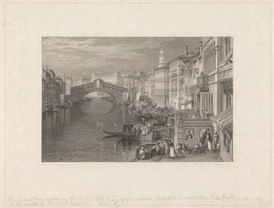 Il Rialto, Venezia da John Pye