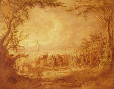 Imbarco da Communipaw, 1861 da John Quidor