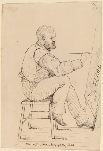 Serie di lezioni di disegno - E.W. Perry da John Quincy Adams Ward
