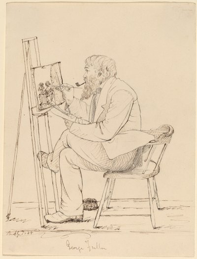 Schizzo - George Fuller da John Quincy Adams Ward