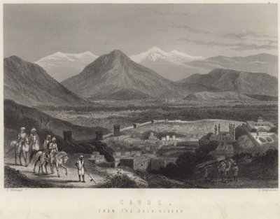 La città di Kabul da John Ramage