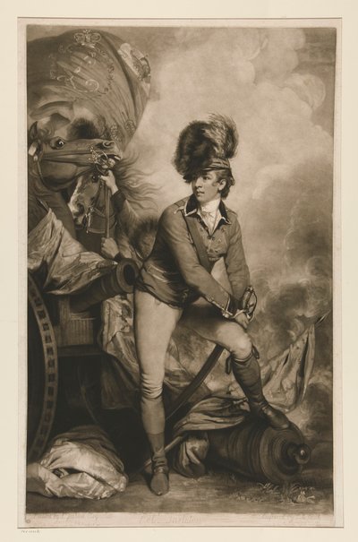 Col. Tarleton (Sir Bennastre Tarleton, 1754-1883) da John Raphael Smith