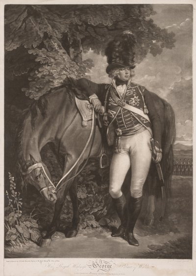 Giorgio, principe di Galles da John Raphael Smith