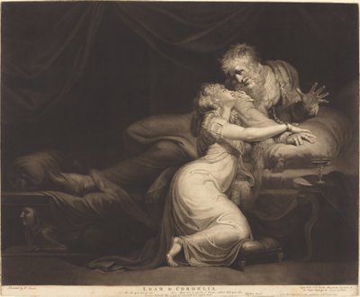 Lear e Cordelia da John Raphael Smith