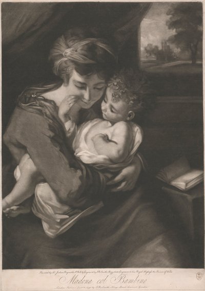 Madonna col Bambino da John Raphael Smith