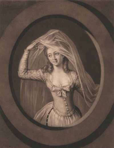La signorina Brown nel ruolo di Clara da John Raphael Smith