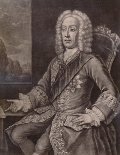 Philip Stanhope, conte di Chesterfield, statista inglese, XVIII secolo 1894 da John Raphael Smith