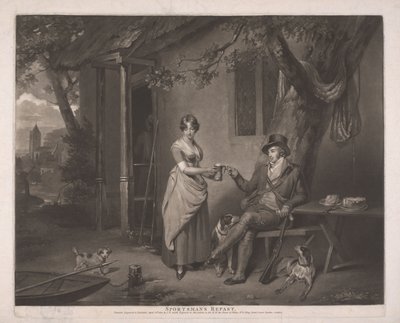 Pasto di un cacciatore da John Raphael Smith