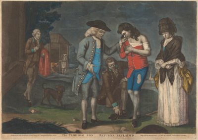Il figliol prodigo ritorna reclamato (1 di 5) da John Raphael Smith