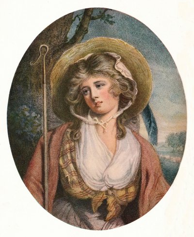 La pastorella, 1787 da John Raphael Smith