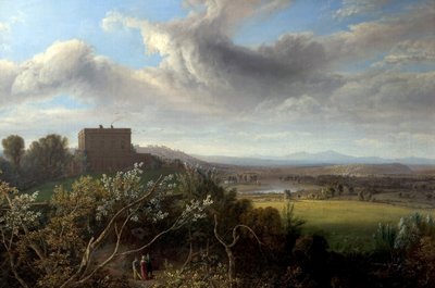Castello di Nottingham, 1832 da John Rawson Walker