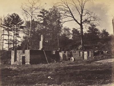 Rovine a Gaines Mill, Virginia, aprile 1865 da John Reekie