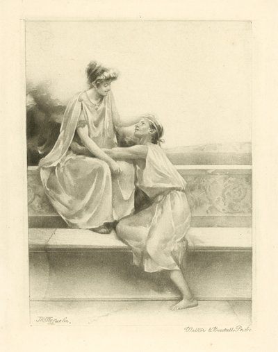 Illustrazione per le poesie di Catullo da John Reinhard Weguelin