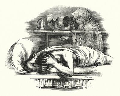 Il fantasma di Lucrezia da John Reinhard Weguelin