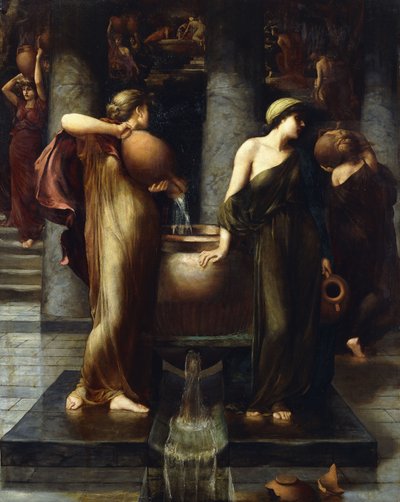 Il lavoro delle Danaidi, 1878 da John Reinhard Weguelin