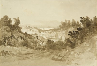 Avon e Severn da Windcliff sul Wye, c.1820 da John Reverend Eden