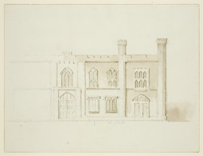 Piano di Mr. Garrard per i proposti edifici municipali in Queen Square da John Reverend Eden