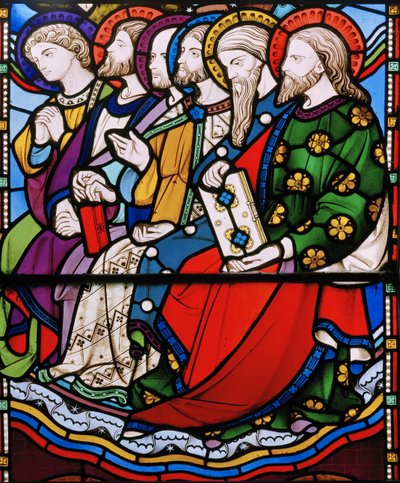 Sei Apostoli (dettaglio da Il Giudizio Universale) da John Richard Clayton