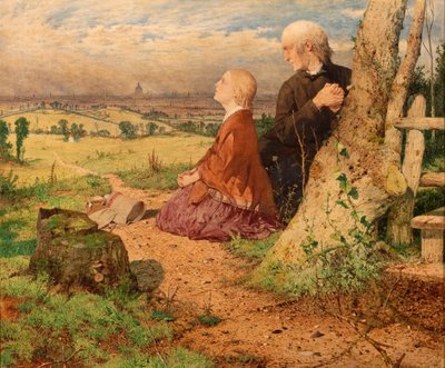La Piccola Nell e suo Nonno lasciano Londra da John Ritchie