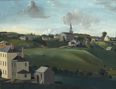 Meetinghouse Hill, Roxbury, Massachusetts, 1799 da John Ritto Penniman