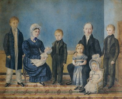 Ritratto di una famiglia da John Ritto Penniman