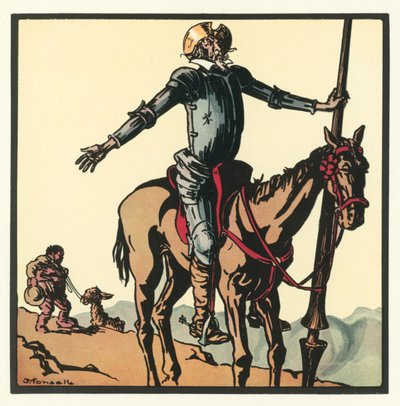 Kensington Rhymes: Don Chisciotte da John Robert (after) Monsell