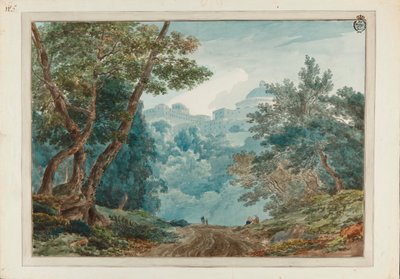 Ariccia. da John Robert Cozens