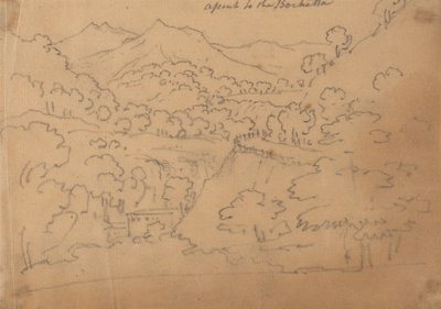 Ascesa alla Bochetta da John Robert Cozens