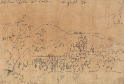 Alla Villa di Portici, 30 agosto da John Robert Cozens