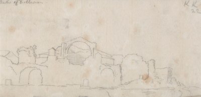 Terme di Diocleziano da John Robert Cozens