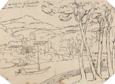 Tra Ambrogiana e La Lastra da John Robert Cozens