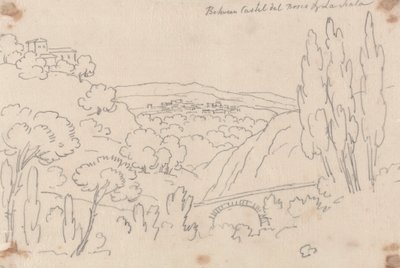 Tra Castel del Bosco e La Scala da John Robert Cozens