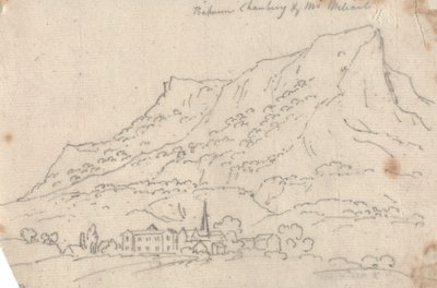 Tra Chamberg e Monte Meliant da John Robert Cozens