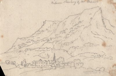 Tra Chamberg e il Monte Meliant da John Robert Cozens