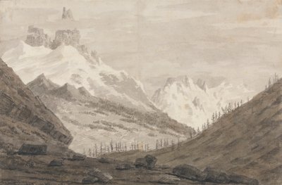 Tra Chamonix e Martigny da John Robert Cozens