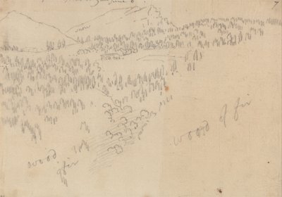 Tra Innsbruck e Schönberg da John Robert Cozens