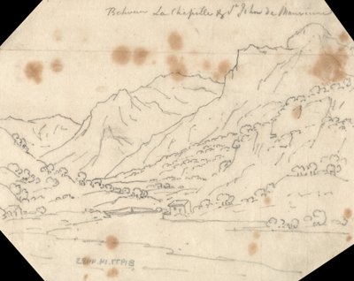 Tra La Chapelle e St. John de Maurienne da John Robert Cozens