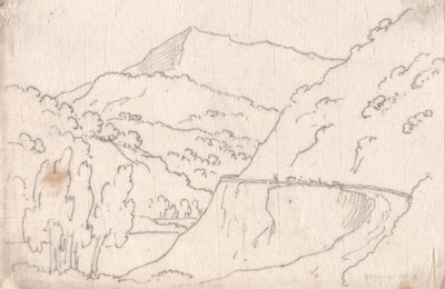 Tra Tavarnelle amp; Capriano da John Robert Cozens