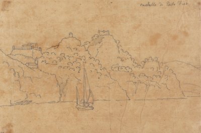 Castello di Portofino da John Robert Cozens