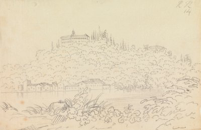 Convento di Monte Olivetto vicino a Firenze da John Robert Cozens