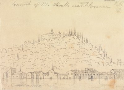 Convento di Monte Oliveto vicino a Firenze da John Robert Cozens