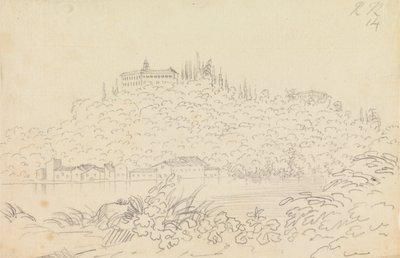 Convento di Monte Olivetto, vicino a Firenze da John Robert Cozens