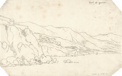 A est di Genova da John Robert Cozens
