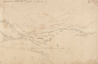 Ingresso nel Tirolo, 4 giugno da John Robert Cozens