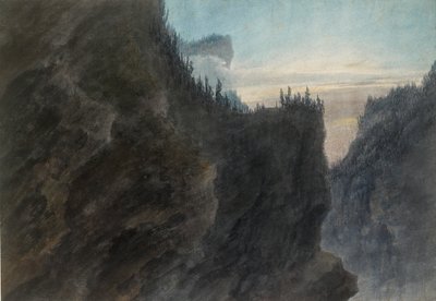 Ingresso alla Valle della Grande Chartreuse in Delfinato, c1770-1790 da John Robert Cozens