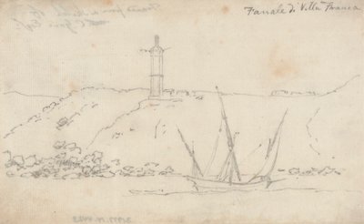 Fanale di Villa Franca da John Robert Cozens