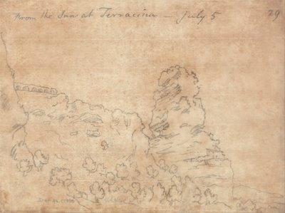 Dalla Locanda di Terracina da John Robert Cozens